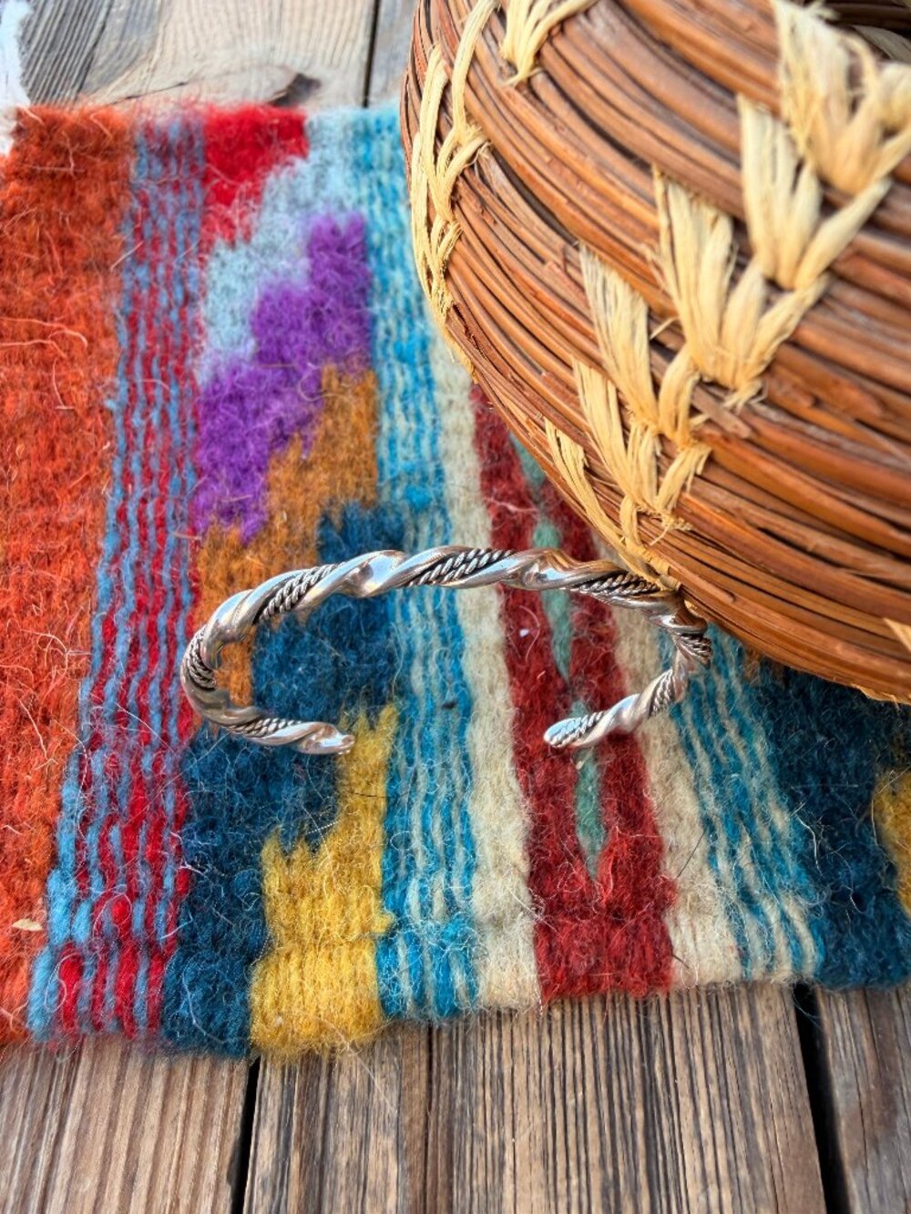 Handcrafted Sterling Silver Baby Cuff Bracelet